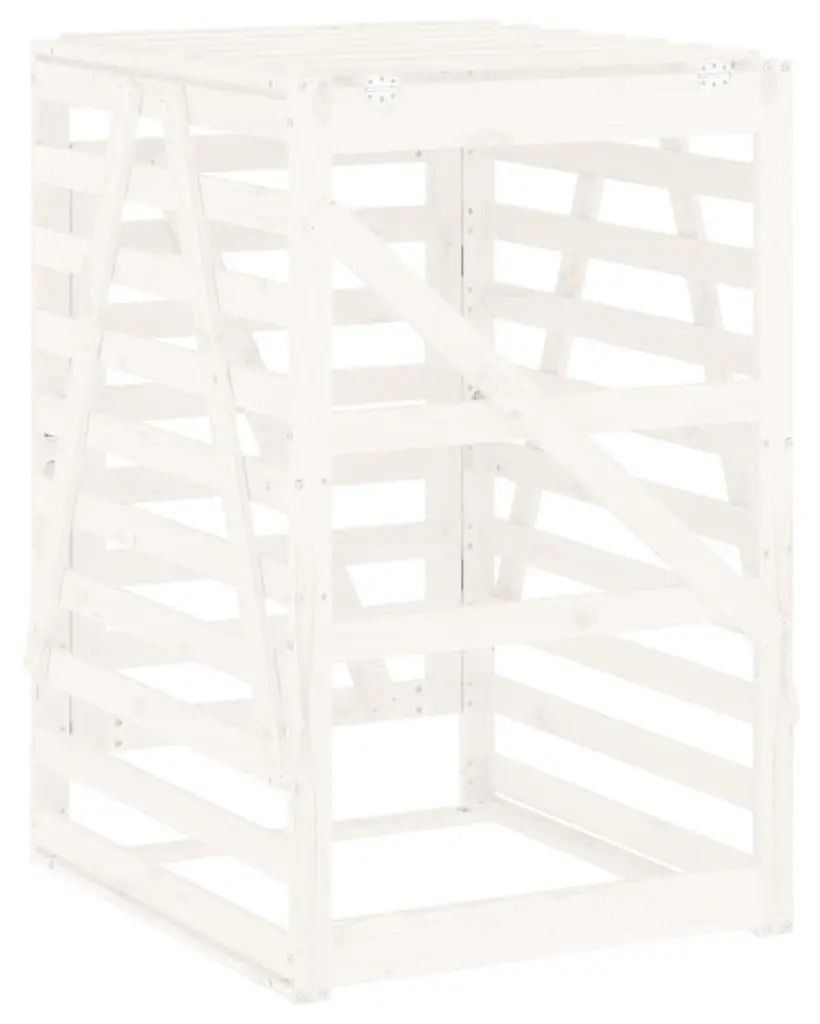 Шкаф для мусорного контейнера VidaXL 825101 (White) - 6