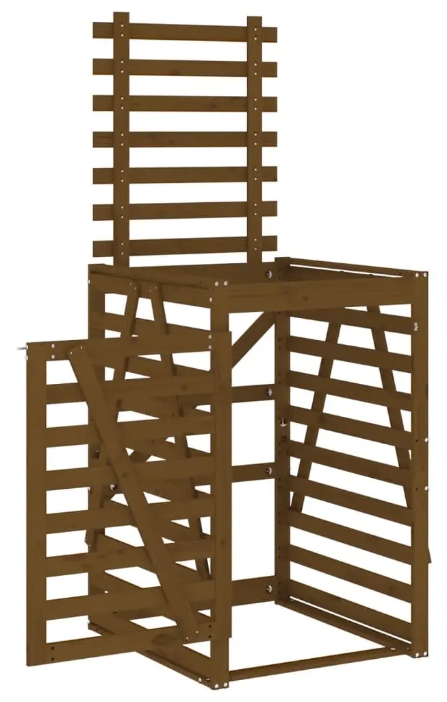 Dulap pentru pubela VidaXL 825103 (Brown) - 3