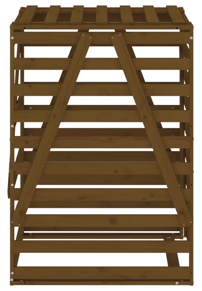 Dulap pentru pubela VidaXL 825103 (Brown) - 5