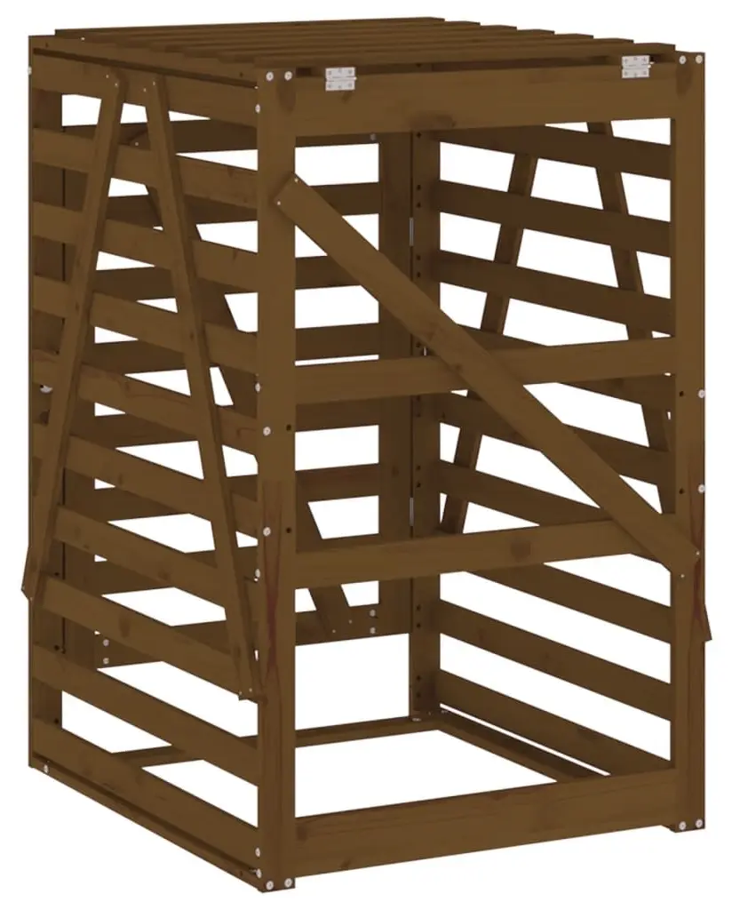 Dulap pentru pubela VidaXL 825103 (Brown) - 6