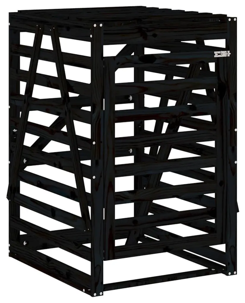 Dulap pentru pubela VidaXL 825104 (Black) - 2