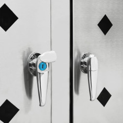 Шкаф для мусорных контейнеров VidaXL 145380 (Silver) Thumb