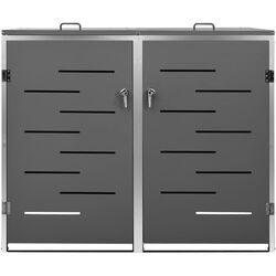 Шкаф для мусорных контейнеров VidaXL 149555 (Anthracite) Thumb