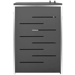 Шкаф для мусорных контейнеров VidaXL 149555 (Anthracite) Thumb