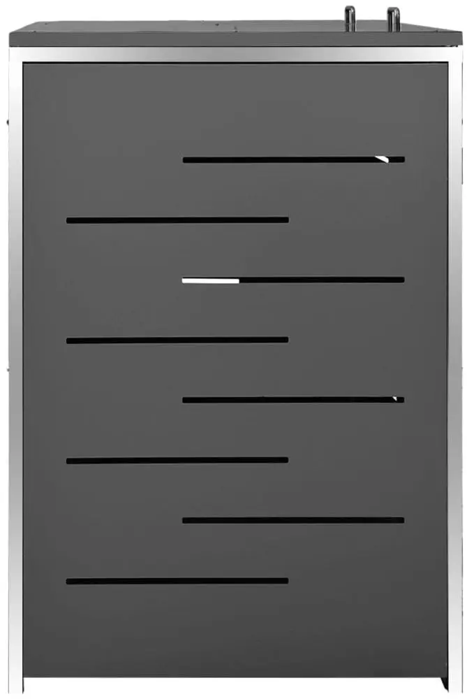 Шкаф для мусорных контейнеров VidaXL 149555 (Anthracite)