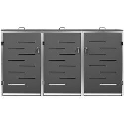 Dulap pentru containere de gunoi VidaXL 149556 (Anthracite) Thumb