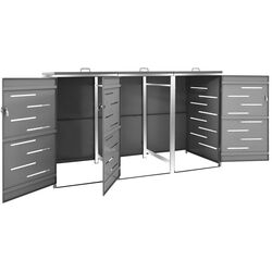 Dulap pentru containere de gunoi VidaXL 149556 (Anthracite) Thumb