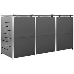 Dulap pentru containere de gunoi VidaXL 149556 (Anthracite) Thumb