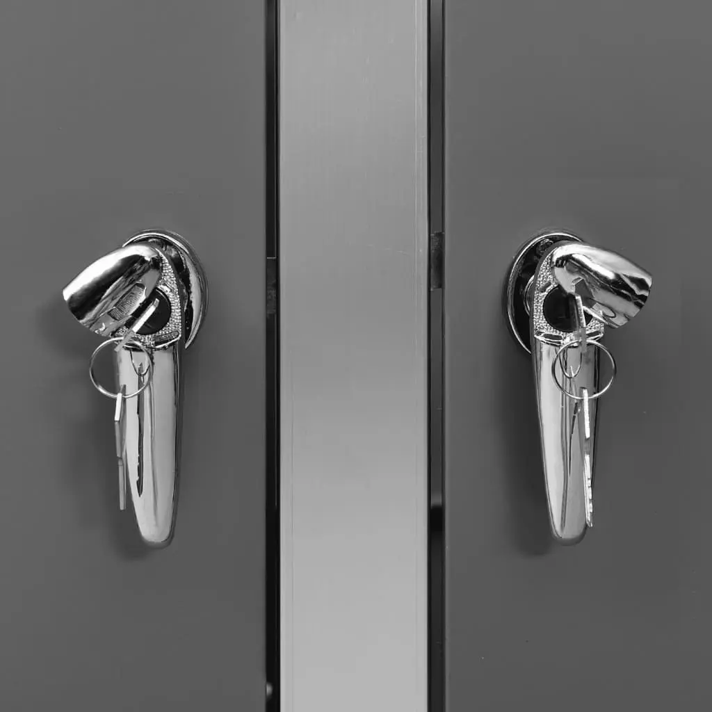 Dulap pentru containere de gunoi VidaXL 149556 (Anthracite)