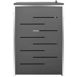 Dulap pentru containere de gunoi VidaXL 149557 (Anthracite) Thumb