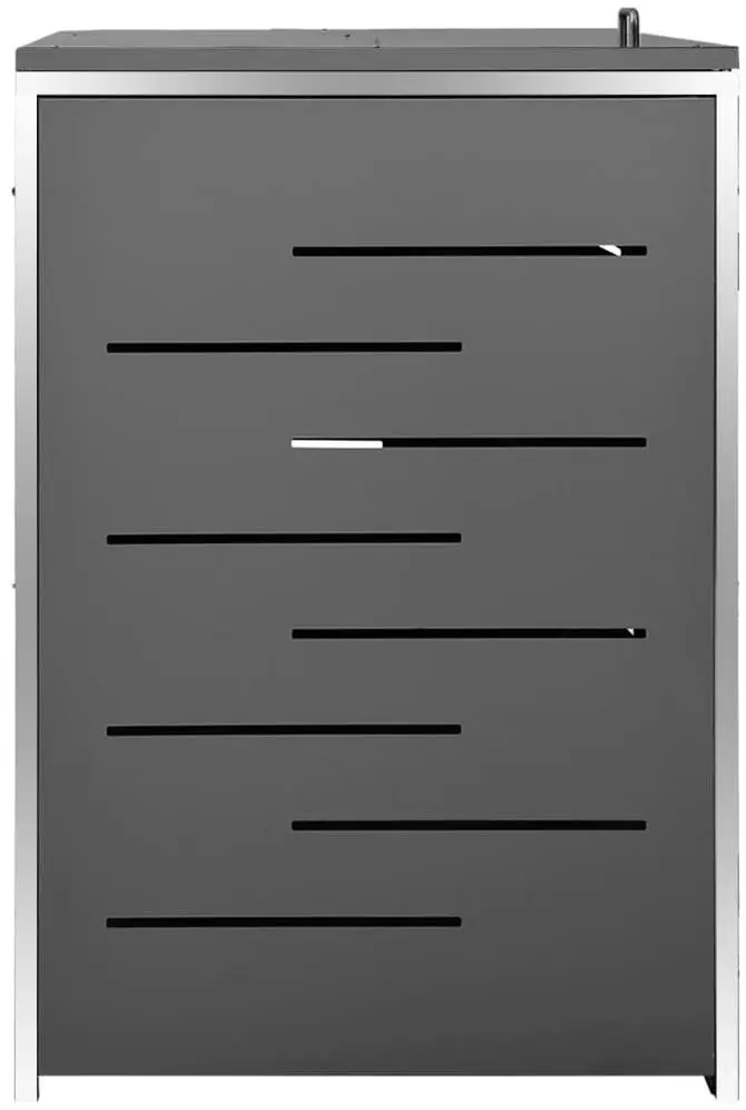 Dulap pentru containere de gunoi VidaXL 149557 (Anthracite)