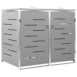 Шкаф для мусорных контейнеров VidaXL 149559 (Grey)