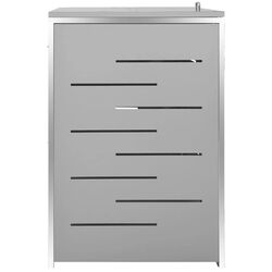 Dulap pentru containere de gunoi VidaXL 149560 (Grey) Thumb