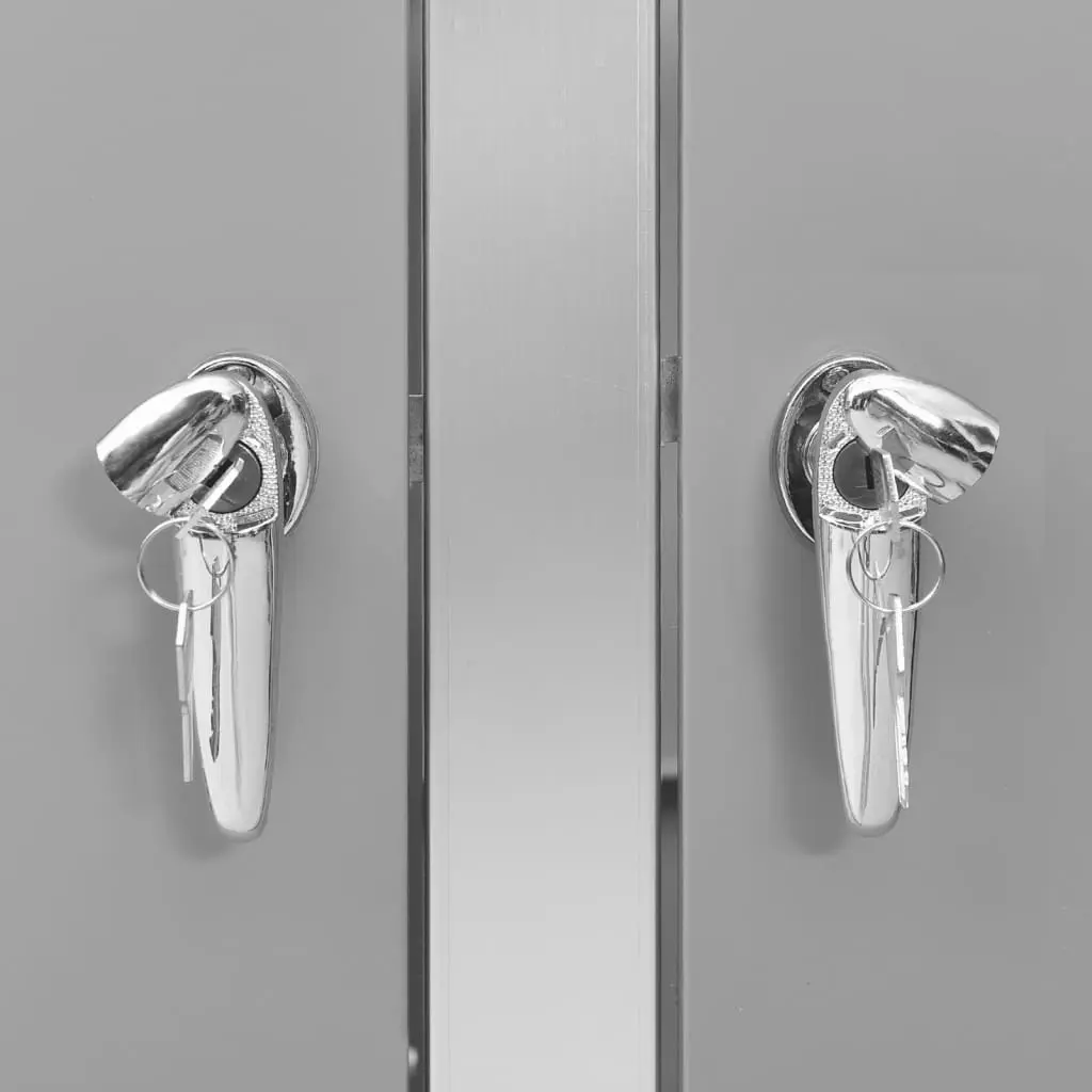 Dulap pentru containere de gunoi VidaXL 149560 (Grey)