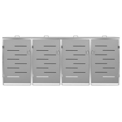 Шкаф для мусорных контейнеров VidaXL 149561 (Grey) Thumb