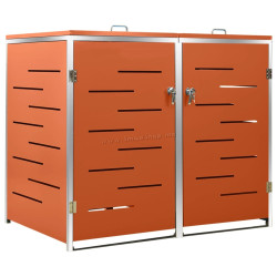 Dulap pentru pubele VidaXL 149563 (Orange)