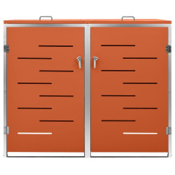 Dulap pentru pubele VidaXL 149563 (Orange) Thumb