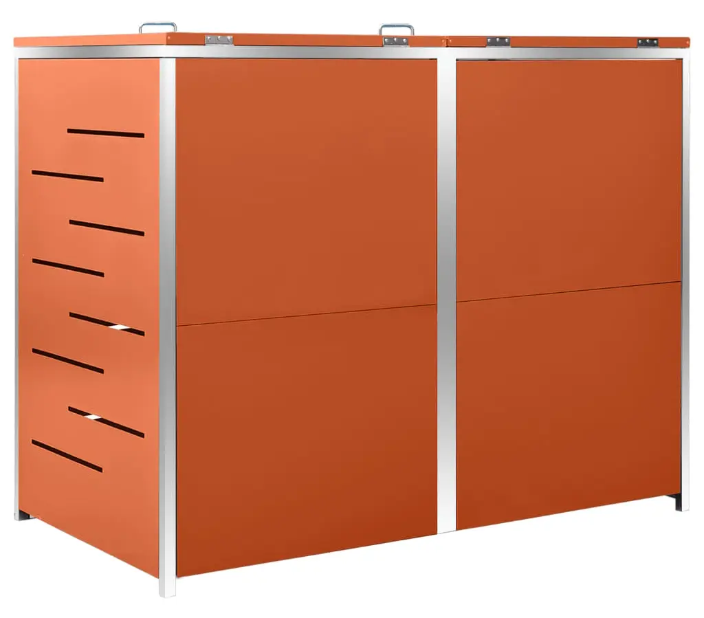 Dulap pentru pubele VidaXL 149563 (Orange) - 5