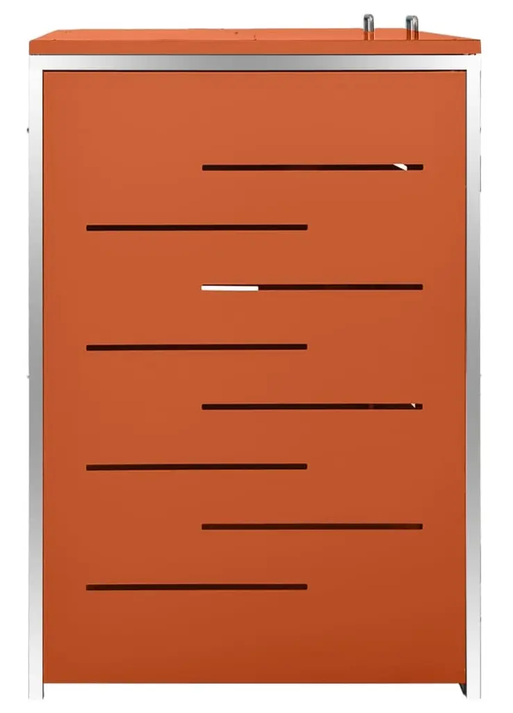 Dulap pentru pubele VidaXL 149563 (Orange) - 6
