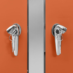 Dulap pentru pubele VidaXL 149563 (Orange) Thumb