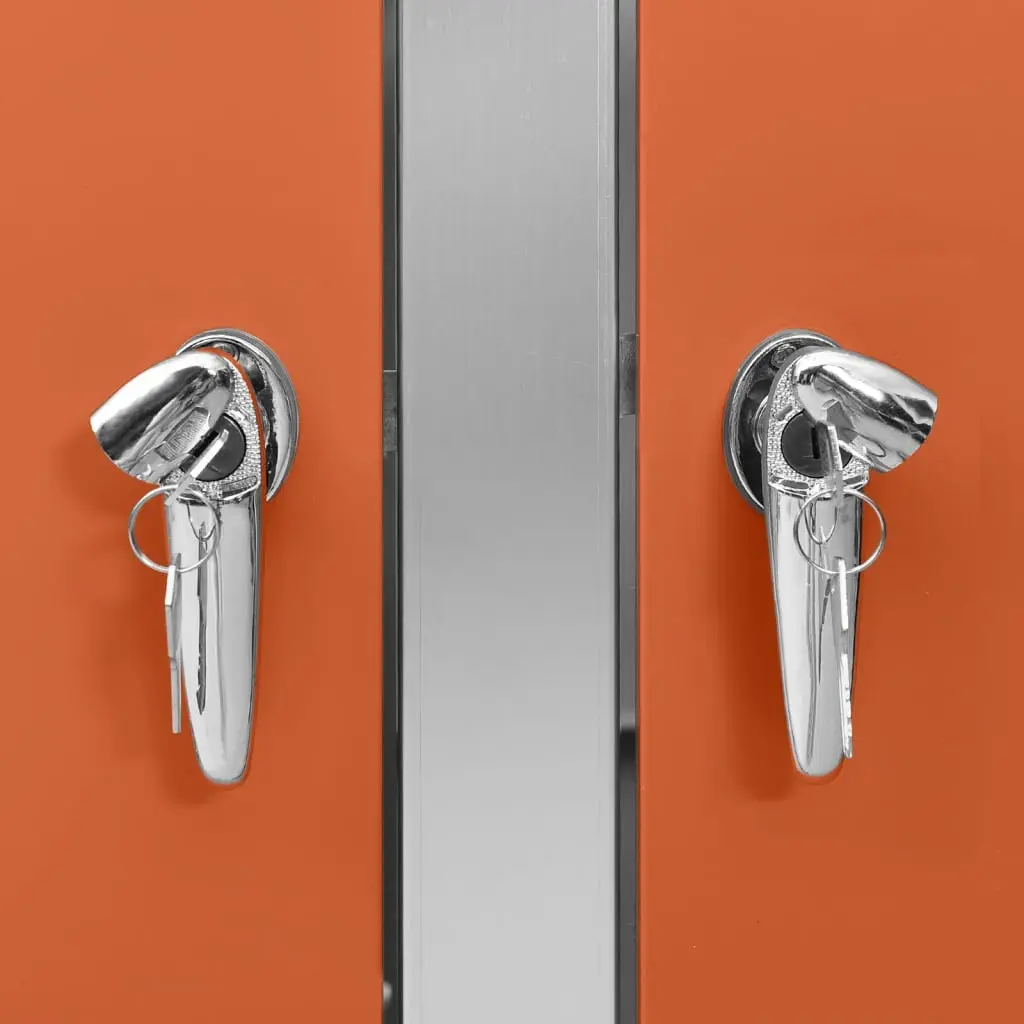 Dulap pentru pubele VidaXL 149563 (Orange) - 10