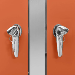 Шкаф для мусорных контейнеров VidaXL 149564 (Orange) Thumb