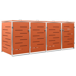 Dulap pentru pubele VidaXL 149565 (Orange)