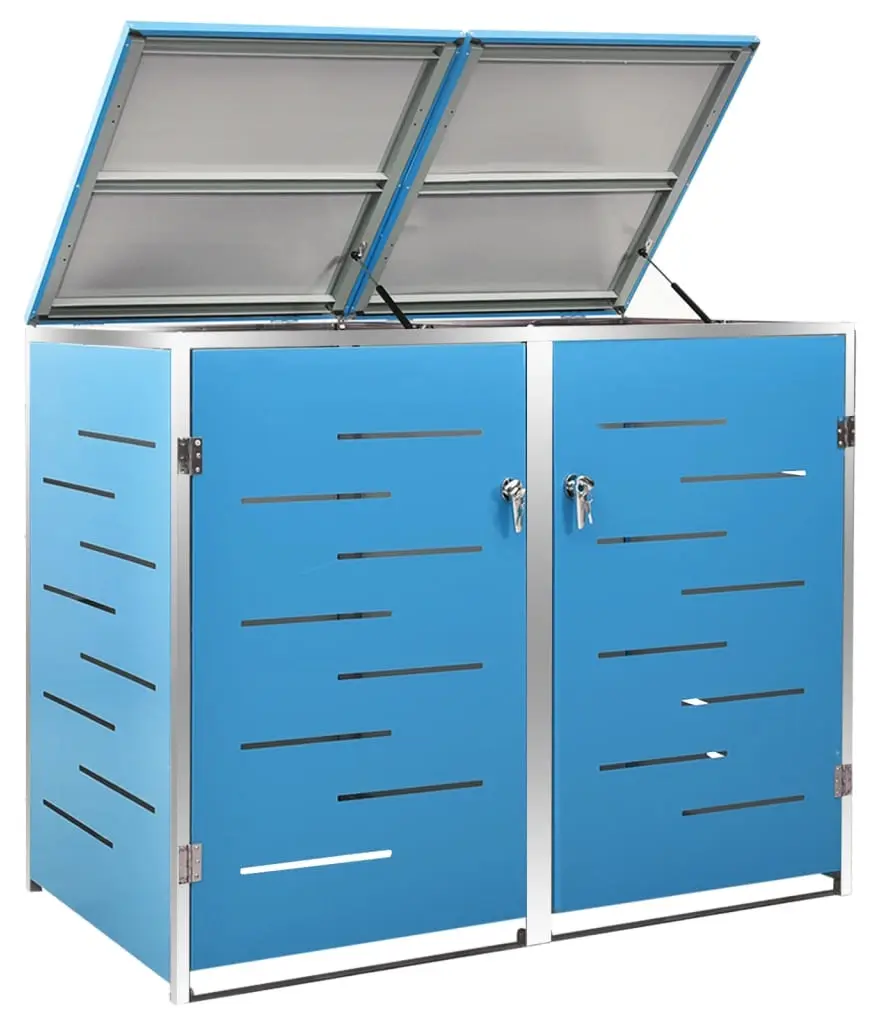 Dulap pentru pubele VidaXL 149567 (Blue) - 2
