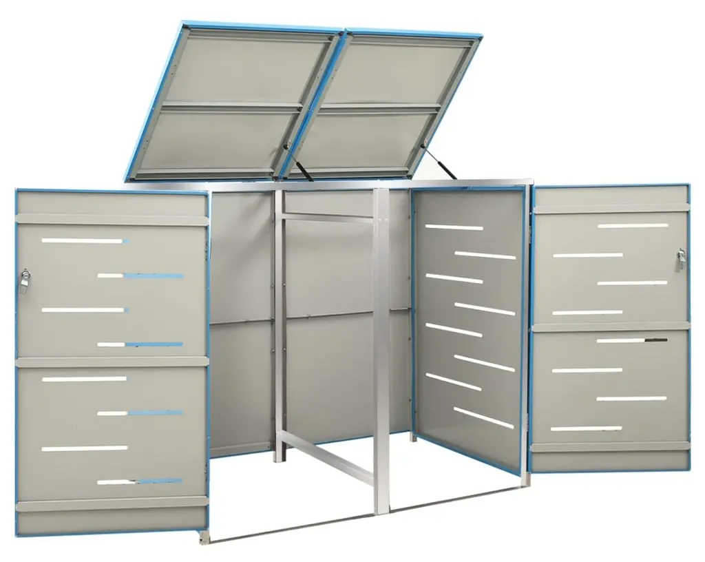 Dulap pentru pubele VidaXL 149567 (Blue) - 3