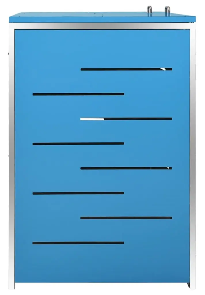 Dulap pentru pubele VidaXL 149567 (Blue) - 5