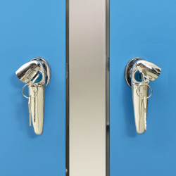 Dulap pentru pubele VidaXL 149567 (Blue) Thumb