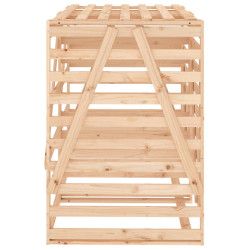 Dulap pentru pubele VidaXL 3157685 (Natural) Thumb