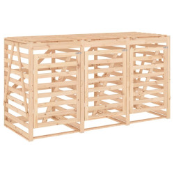 Шкаф для мусорных контейнеров VidaXL 3157691 (Natural) Thumb