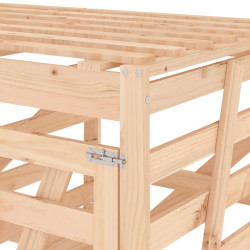 Шкаф для мусорных контейнеров VidaXL 3157691 (Natural) Thumb