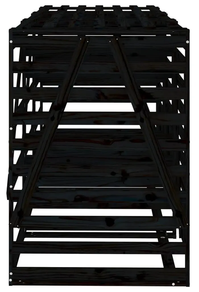 Dulap pentru pubele VidaXL 3157695 (Black) - 6