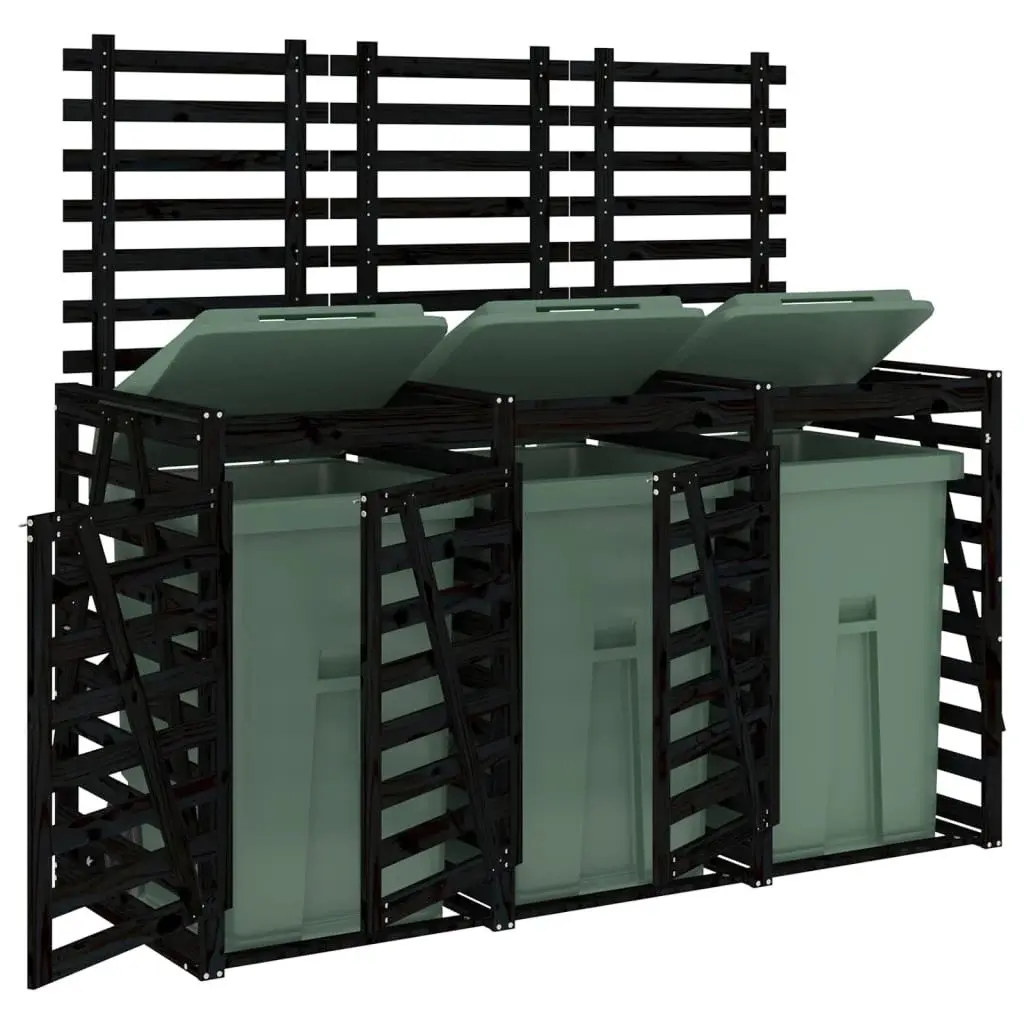 Dulap pentru pubele VidaXL 3157695 (Black) - 10