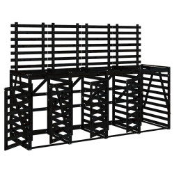 Dulap pentru pubele VidaXL 3157701 (Black) Thumb