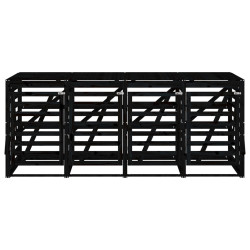 Dulap pentru pubele VidaXL 3157701 (Black) Thumb