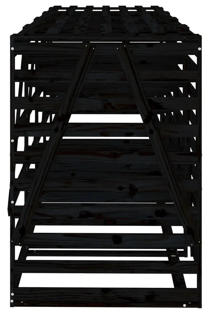 Dulap pentru pubele VidaXL 3157701 (Black) - 5