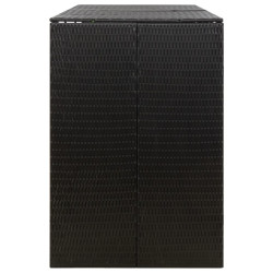 Шкаф для мусорных контейнеров VidaXL 319862 (Black) Thumb