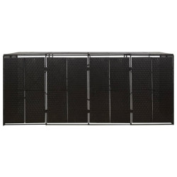 Dulap pentru pubele VidaXL 319863 (Black) Thumb