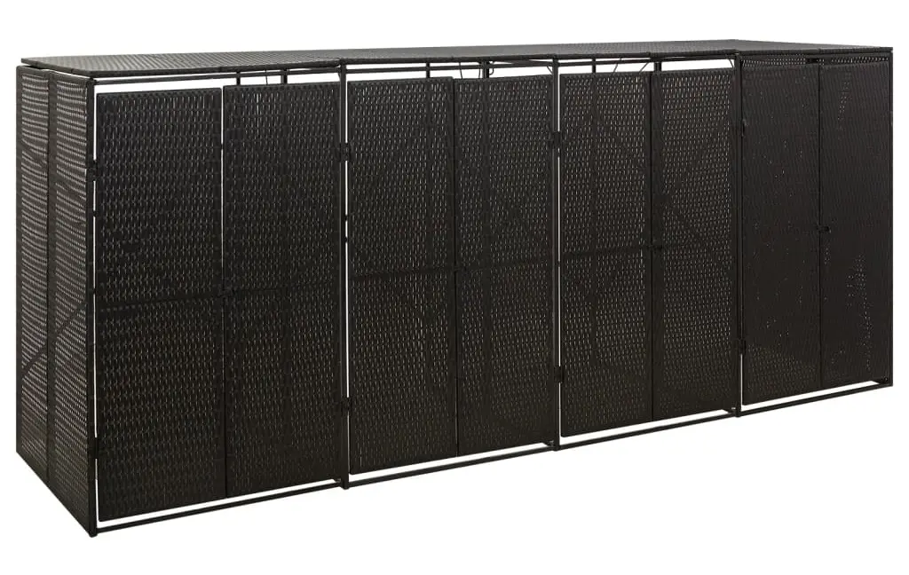 Dulap pentru pubele VidaXL 319863 (Black)