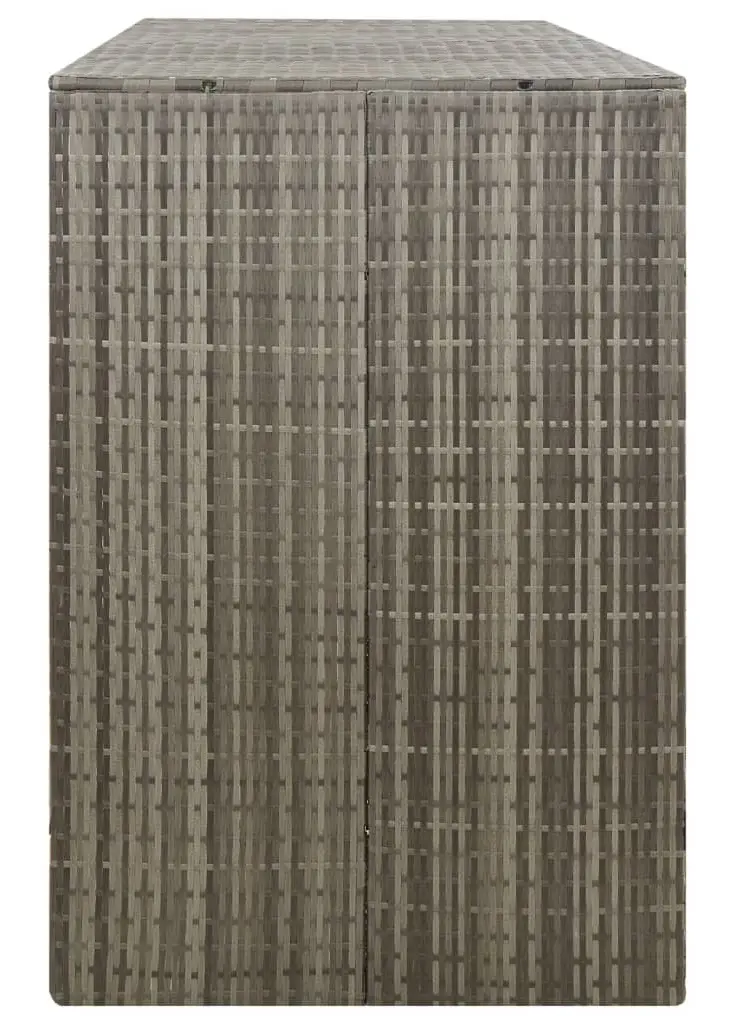 Шкаф для мусорных контейнеров VidaXL 319866 (Grey) - 4