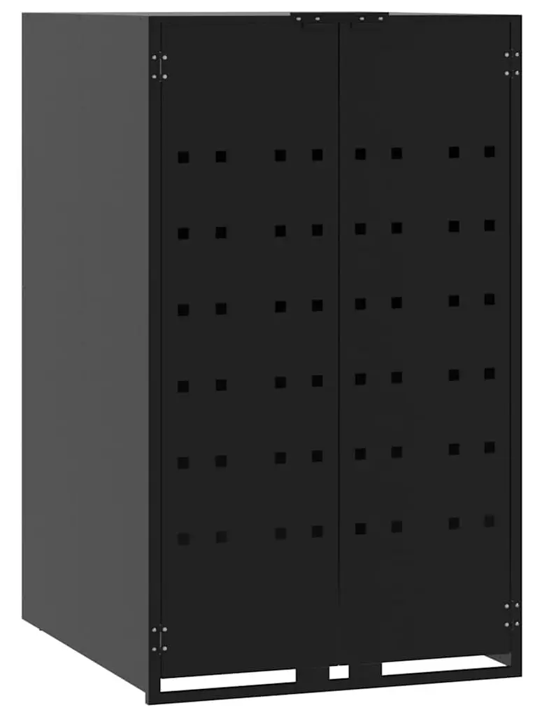 Шкаф для мусорных контейнеров VidaXL 3279978 (Black)