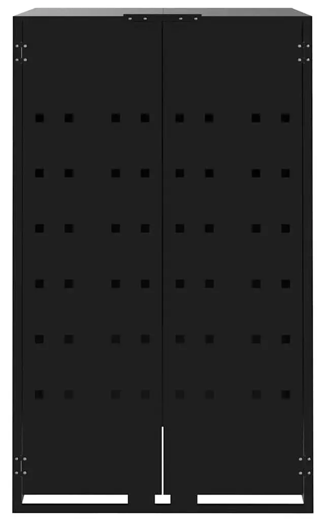 Шкаф для мусорных контейнеров VidaXL 3279978 (Black)