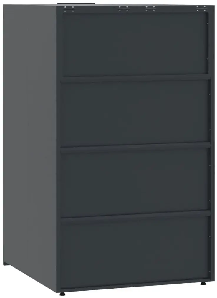 Шкаф для мусорных контейнеров VidaXL 3279982 (Anthracite)