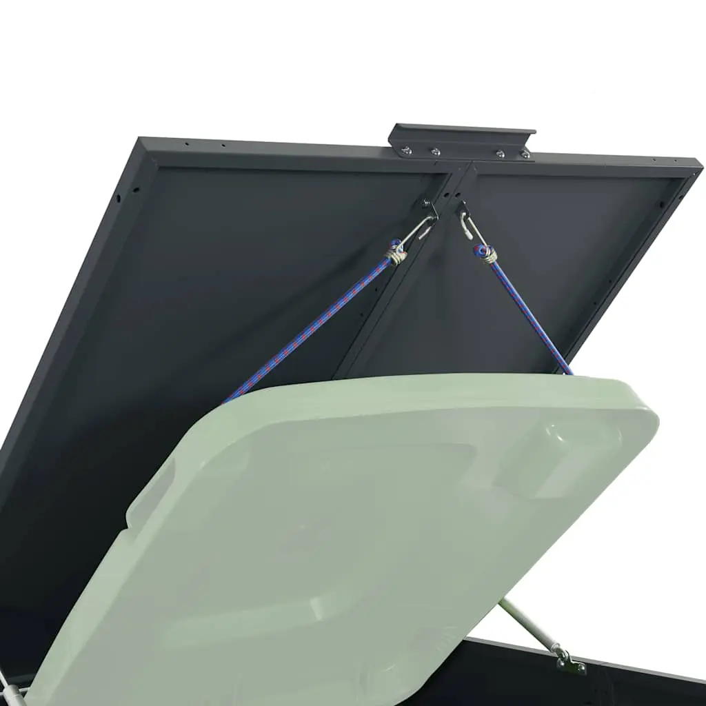 Шкаф для мусорных контейнеров VidaXL 3279984 (Anthracite) - 7