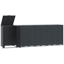 Dulap pentru pubele VidaXL 3279985 (Anthracite) Thumb