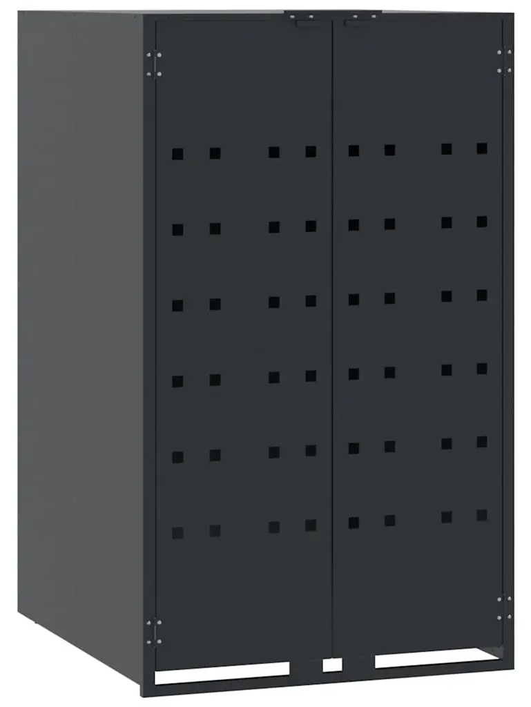 Dulap pentru pubele VidaXL 3279985 (Anthracite) - 5