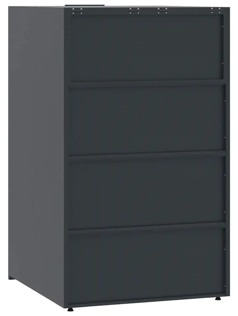 Dulap pentru pubele VidaXL 3279985 (Anthracite) - 7